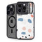 Patterned Dots iPhone 14 Pro Kickstand Case